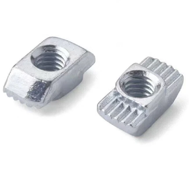 Aluminum Profile T Slot Hammer Nuts M4 M5
