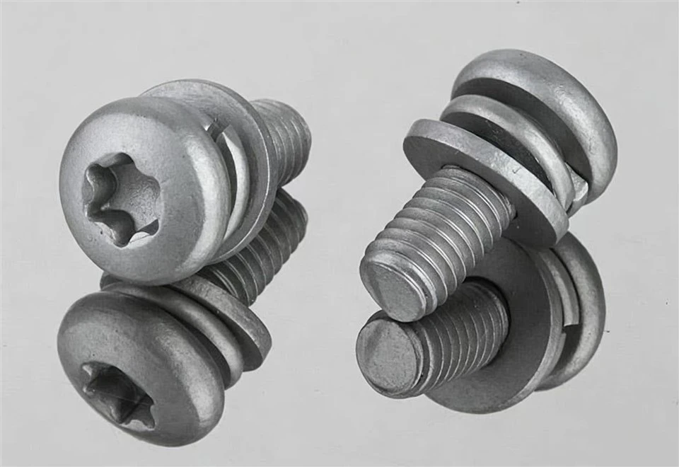 Dacromet Plated Torx Pan Head Sems Screw