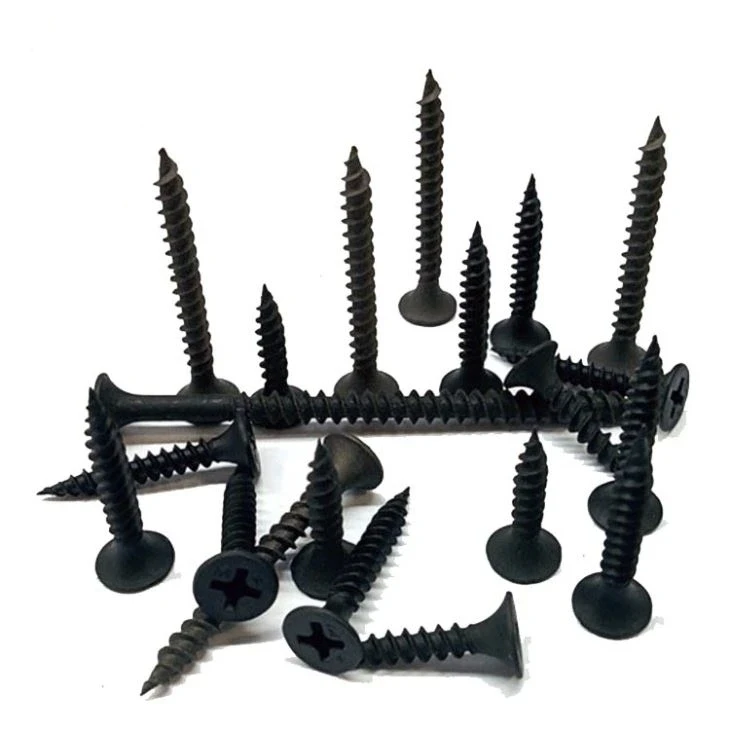 Inch Iron Zinc Plated Drywall Screws Black Drywall Screws