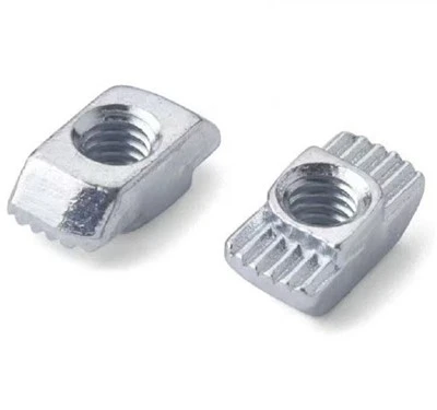 Aluminum Profile T Slot Hammer Nuts M4 M5