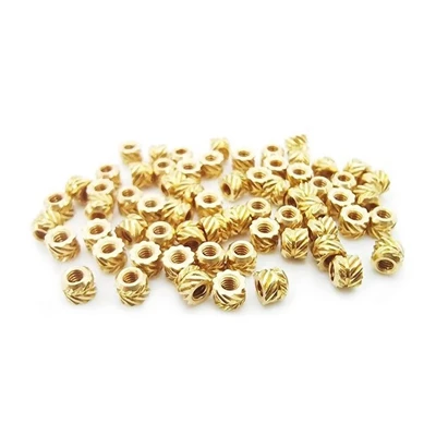Knurled Brass Insert Nut