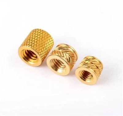 M4-M16 Knurled Brass Threaded Insert