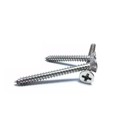 Threaded Countersunk Steel Nail